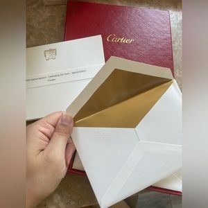 Cartier Stationary brand new set of 10 cards & envelopes